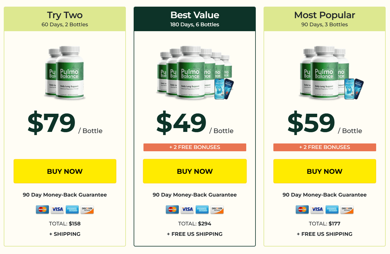 Pulmo Balance price
